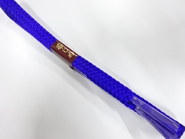 JAPANESE KIMONO / UNUSED HAND-TIED OBIJIME